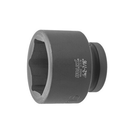 Impact Socket, 1 Inch Drive, 6 Pt, 2-7/16 Inch